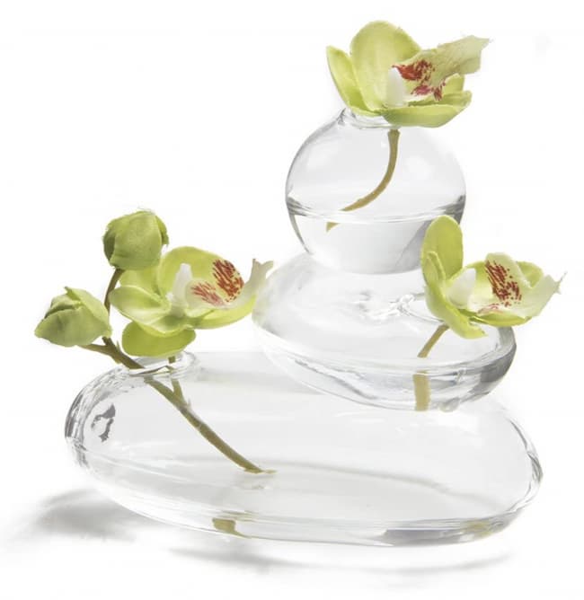 orchid oval vase